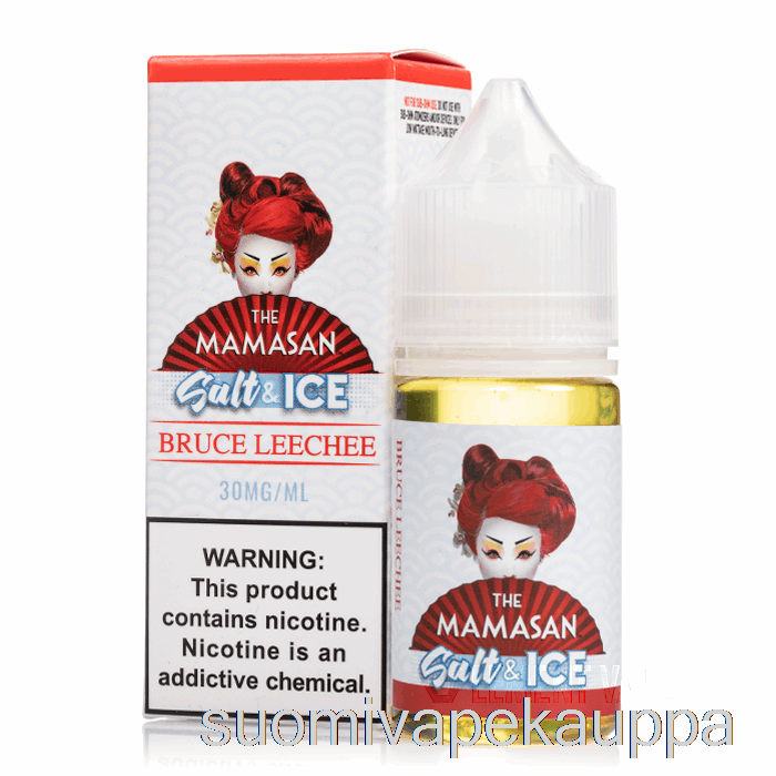 Vape Suomi Ice Bruce Leechee Suola - Mamasan E-neste - 30ml 50mg